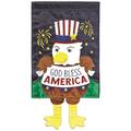 Recinto 30 x 44 in. God Bless America Eagle Garden Flag RE3467324